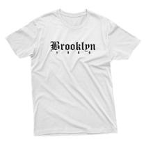 Camiseta Personalizada Broklyn 100%Algodão Camiseta Personalizada Broklyn 100%Algodão