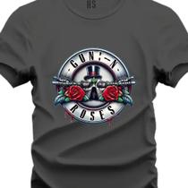 Camiseta Personalizada do P ao G3 Guns N' Roses Fio 30.1