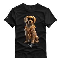 Camiseta Personalizada Dog Golden Retriever Kate Gangsta Shap Life