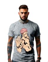 Camiseta Personalizada Estampada Masculina Algodão Estampada Gola Careca Ref 16