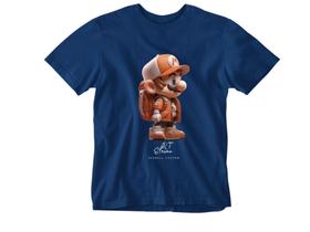 Camiseta Personalizada Estampada Masculina Algodão Estampada Gola Careca- ST101 - R.T ELEVEN