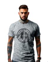 Camiseta Personalizada Estampada Religiosa Crista São Bento Malha 100% Algodao Linha Premium - RT ELEVEN