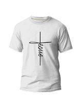 Camiseta Personalizada Jesus Cristo Masculina 100% Algodão Caimento Perfeito Edição Limitada