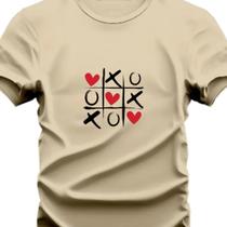 Camiseta Personalizada Jogo Do Amor Muito Linda