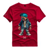 Camiseta Personalizada Kid Rapper Ice Grillz Criança Style - Shap Life