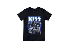 Camiseta Personalizada KISS Tecido Premium 30.1 Camiseta Personalizada KISS Tecido Premium 30.1
