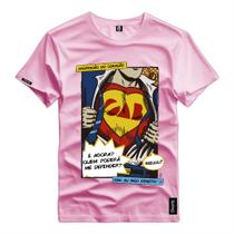 Camiseta Personalizada Masculina Estampado Frases e Desenho Camisa Algodão