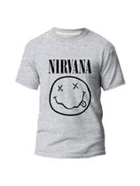 Camiseta Personalizada Nirvana Masculina 100 Algodão Caimento Perfeito