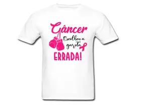 Camiseta Personalizada Outubro Rosa Luta Contra o Câncer Camiseta Personalizada Outubro Rosa Luta Contra o Câncer