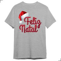 Camiseta Personalizada Para O Natal Papai Noel Feliz Familia