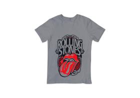 Camiseta Personalizada Rolling Stones Tecido Premium 30.1 Camiseta Personalizada Rolling Stones Tecido Premium 30.1