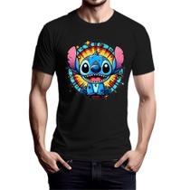 Camiseta Personalizada Stitch Personagem Desenho Lançamento Camisa Premium
