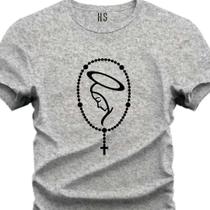 Camiseta Personalizada Terço Nossa Senhora Aparecida do P ao G3