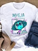 Camiseta Personalizada Tshirt Adulto e Infantil Alegria Nojinho Tristeza Camiseta Personalizada Tshirt Adulto e Infantil Alegria Nojinho Tristeza