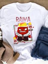 Camiseta Personalizada Tshirt Adulto e Infantil Alegria Nojinho Tristeza Camiseta Personalizada Tshirt Adulto e Infantil Alegria Nojinho Tristeza