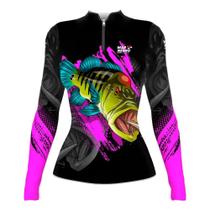 Camiseta Pesca Adulto ou infantil Pesca Pai e filho Mãe e Filha Com Luvinha Proteção Solar 50+