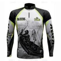 Camiseta Pesca Caiaqueiro Caiaque King Proteção Solar Kff616