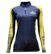 Camiseta Pesca Feminina Proteção Solar Uv King Ficher Woman - King Brasil