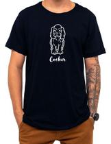 Camiseta Pet Cocker Spaniel Cachorro Cão Raça Presente Natal