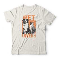Camiseta Pet Lovers Studio Geek Camiseta Pet Lovers Studio Geek