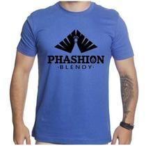 Camiseta Phashion Blendy Logo Blusa 100% Algodão - Tamanhos P ao G3