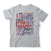 Camiseta Photography Settings Studio Geek Camiseta Photography Settings Studio Geek