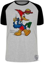 Camiseta Pica Pau 1940 Blusa Plus Size extra grande adulto ou infantil Camiseta Pica Pau 1940 Blusa Plus Size extra grande adulto ou infantil