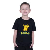 Camiseta Pikachu Charizard Ash Charmander Infantil E Adulto
