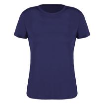 Camiseta Pine Creek Basic UV Feminina - Azul Marinho