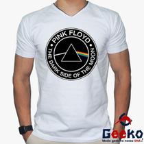 Camiseta Pink Floyd 100% Algodão Rock Geeko