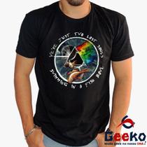 Camiseta Pink Floyd 100% Algodão We're Just Two Lost Souls Swimming in a Fish Bowl Rock Geeko