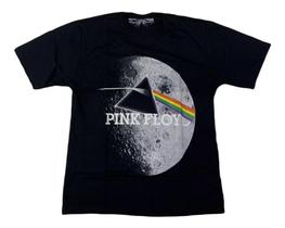 Camiseta Pink Floyd Darkside Of The Moon Blusa Adulto Unissex Banda de Rock Mr328 BM