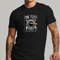 Camiseta Pink Floyd Masculina Banda Rock Clássico Estampa Dark Side Algodão 100%