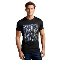 Camiseta Pink Floyd Parede Camisa Estampada Unissex Básica