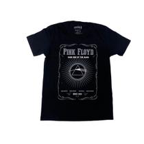 Camiseta Pink Floyd Preta The Dark Side of the Moon Adulto Unissex BOF5016 RCH