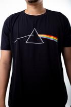Camiseta Pink Floyd Triangulo Camisa Estampada Banda Rock Unissex