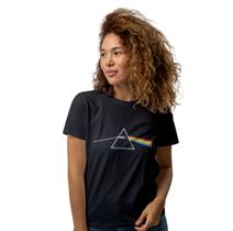 Camiseta Pink Floyd Triangulo Feminina Adulto