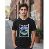 Camiseta Pink Floyd Van Pirâmides Dark Side Of The Moon