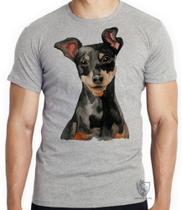 Camiseta Pinscher orelhas Blusa criança infantil juvenil adulto camisa tamanhos Camiseta Pinscher orelhas Blusa criança infantil juvenil adulto camisa tamanhos