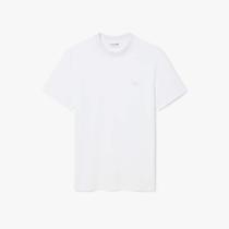 Camiseta piqué com marca de jacquard Camiseta piqué com marca de jacquard