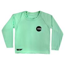 Camiseta Piscina Manga Longa Infantil Menina Moon WSS Brasil Camiseta Piscina Manga Longa Infantil Menina Moon WSS Brasil