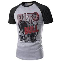 Camiseta Pit Bull Inconcert Raglan Unissex - No Sense