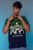 Camiseta Pixar Toy Story All The Buzz Camiseta Pixar Toy Story All The Buzz