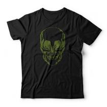 Camiseta Pixel Skull Studio Geek Camiseta Pixel Skull Studio Geek