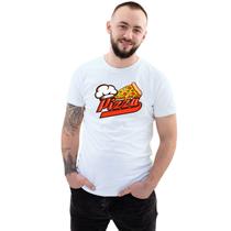 Camiseta Pizza Pizzaiolo Camisa Personalizada Blusa Adulto Algodão com Poliéster Camiseta Pizza Pizzaiolo Camisa Personalizada Blusa Adulto Algodão com Poliéster