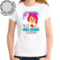 Camiseta Pk Xd Girl Camisa Personalizada PKXD Menina