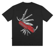 Camiseta Plano C Penknife 02.50.0014 Preto Preto
