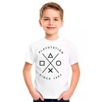 Camiseta PLAYSTATION Games Jogos Moda Infantil Roupa Criança 01