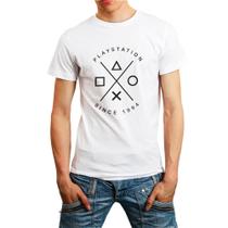 Camiseta Playstation Jogos Masculina Tamanho M