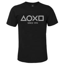 Camiseta Playstation Symbols Since 1994 Oficial